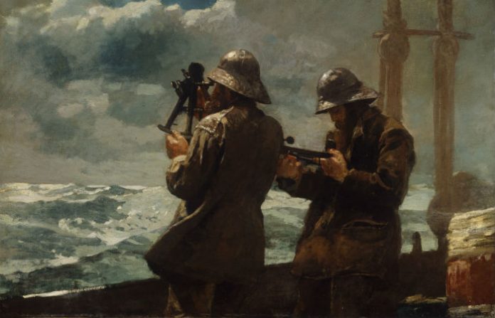 WinslowHomer-Eight_Bells_1886