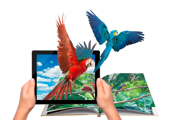 Augmented-reality-book