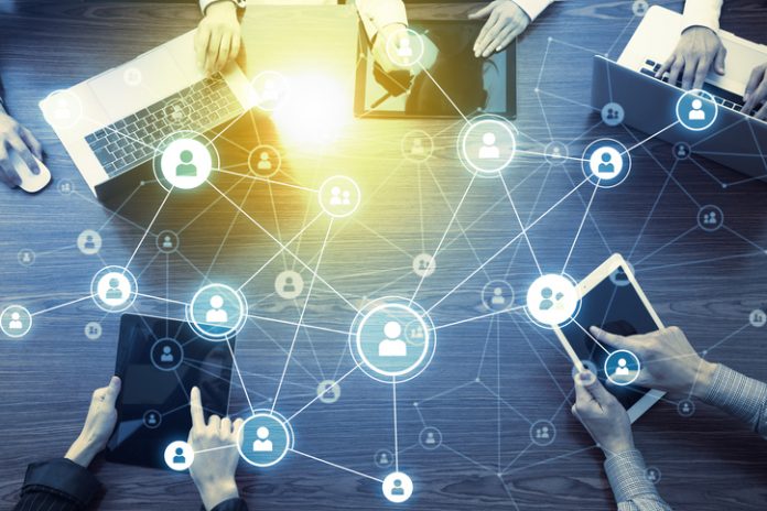 Social networking concept. API IDENTITY