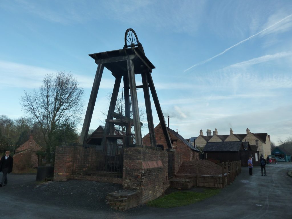 Coal mine shaft