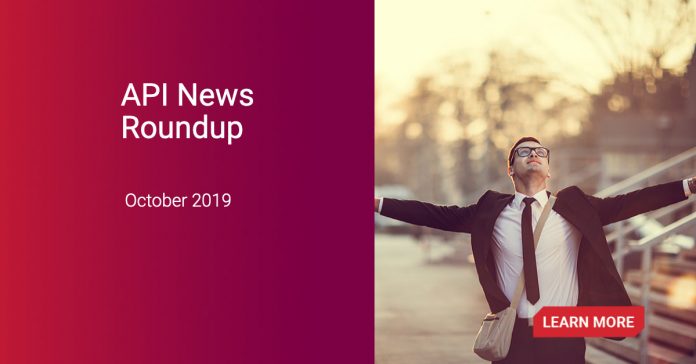 API News Roundup - October 2019 API News Roundup - October 2019